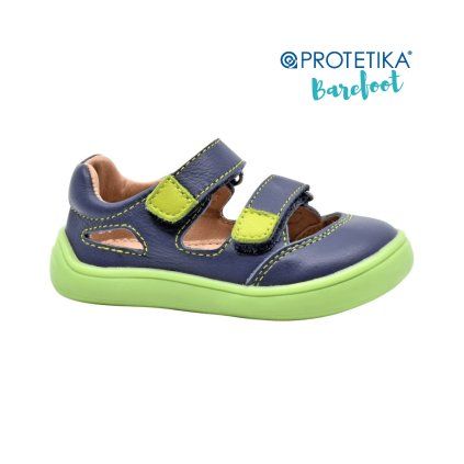 chlapcenske barefoot sandalky tery navy velkost 25