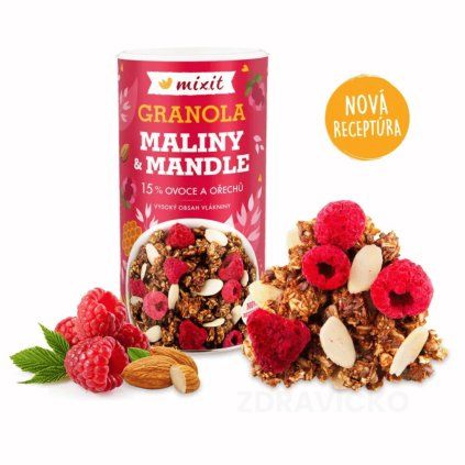 mixit granola maliny mandle