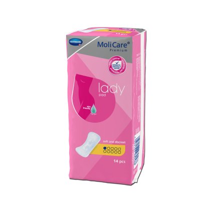 MoliCare Lady Pad 1 kvapka 14ks - dámske inkontinenčné vložky
