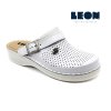 leon v202 slapky s plnou spicou s prackou biela