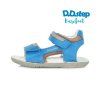 chlapcenske barefoot sandalky otvorene kozene ohybne dd step g080 330 bermuda blue