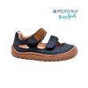 chlapcenske kozene barefoot sandale protetika pady brown