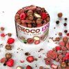 mixit chrumkave ovocie a orechy v cokolade