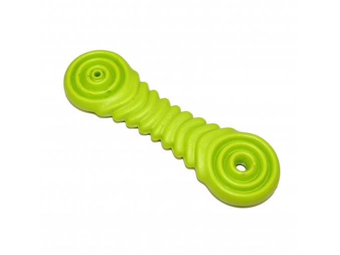 Gumová hračka pro psy Argi - typ 4 - zelená - 17 x 5 cm