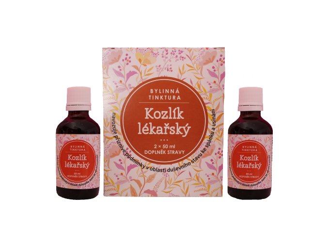 kozlik lekarsky bylinna tinktura 2x50ml