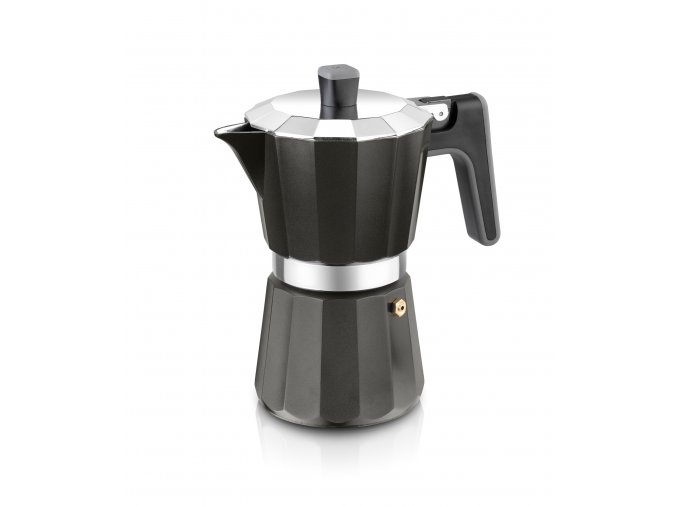 Moka konvice Perfecta Black - 6 šálků