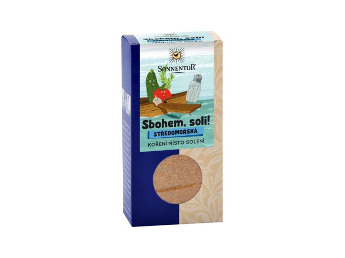Sonnentor Sbohem, soli! Středomořská bio 55 g krabička