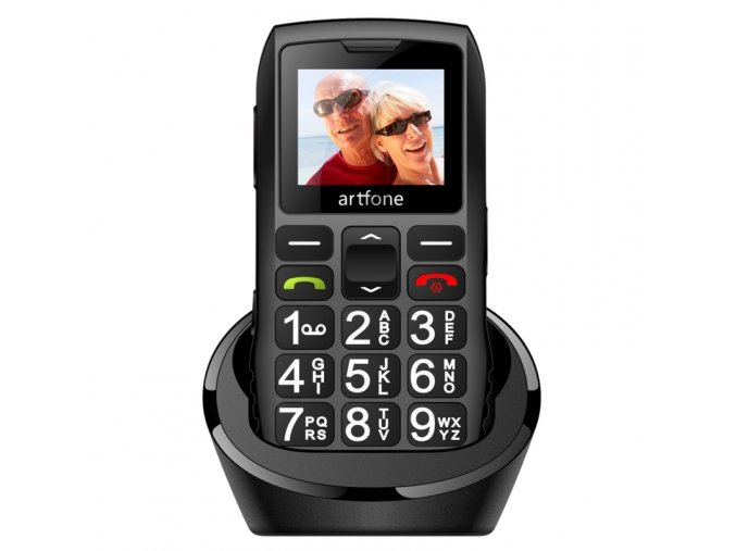 novy mobilni telefon pro nedoslychave a seniory v cestine