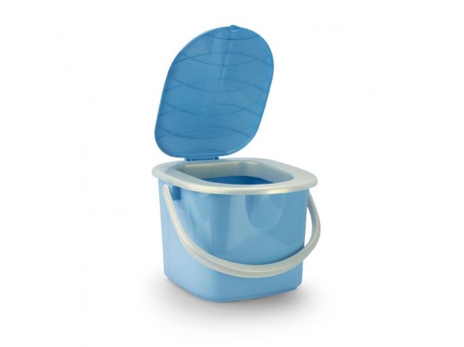WC kbelík 15,5l - modrý