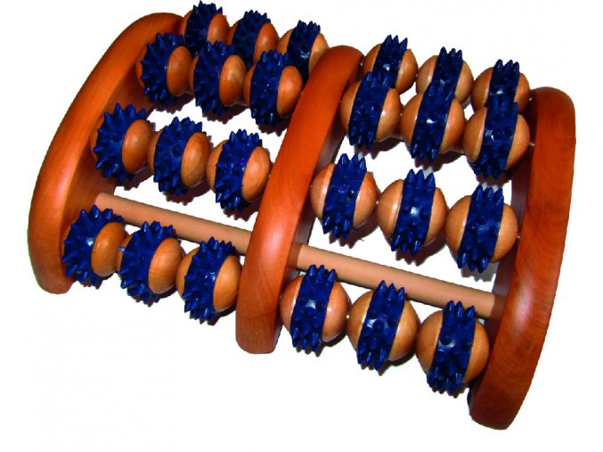 943 akupresurni masazni roler na chodidla s hroty