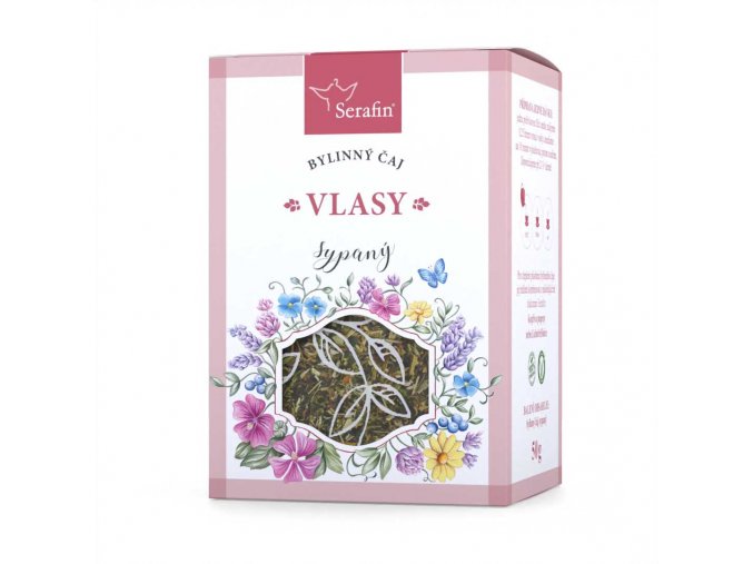 Serafin Vlasy – sypaný čaj 50 g