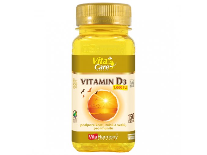 Vitamin D3 1.000 IU (150 tob.)