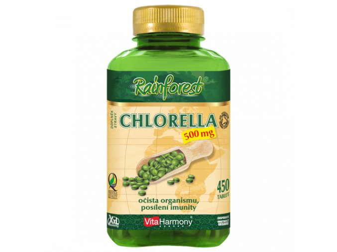 Chlorella 500 mg XXL (450 tbl.)