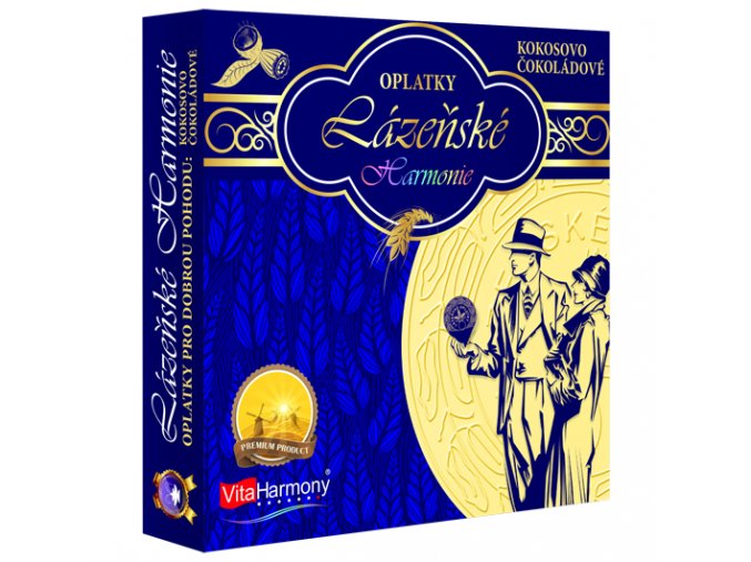 Oplatky Lázeňské Harmonie - Kokosovo-čokoládové