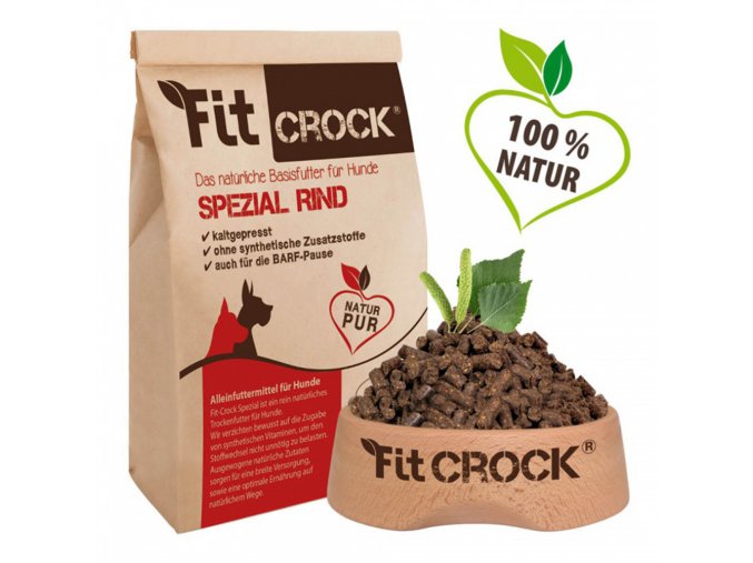 Fit-Crock Special Hovězí - granule lisované za studena