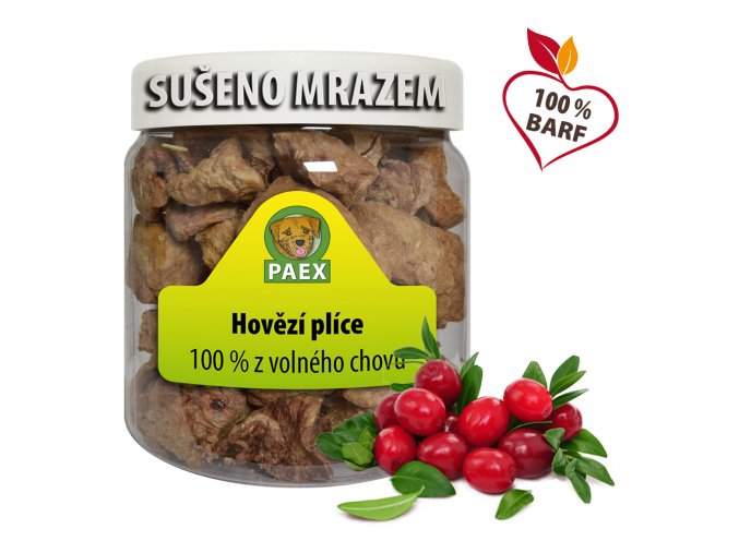 Hovězí plíce, mrazem sušené 50 g