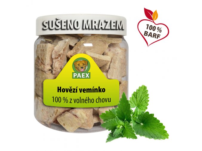 Hovězí vemínko, mrazem sušené 70 g