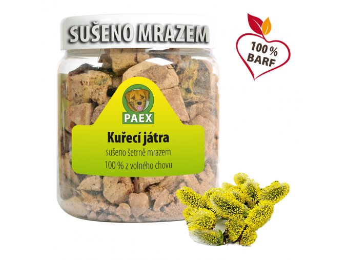 Kuřecí játra, mrazem sušená 70 g