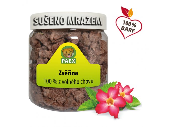 Zvěřina, mrazem sušená 80 g