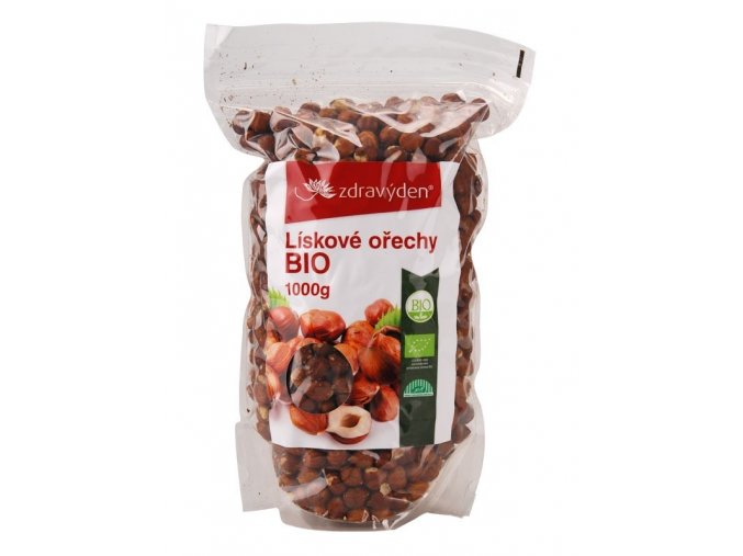 Lískové ořechy BIO 1000g