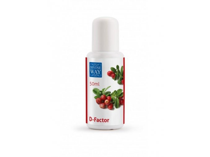 D-Factor hořké bioinformační kapky 50ml