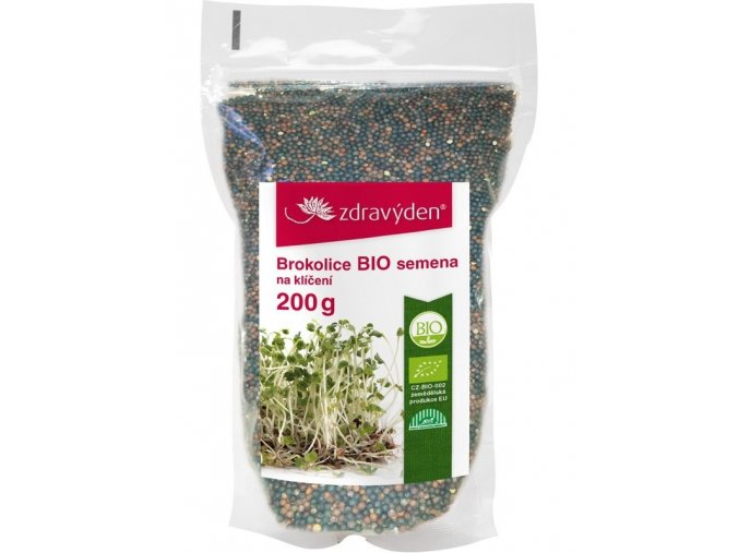 Brokolice BIO – semena na klíčení 200g