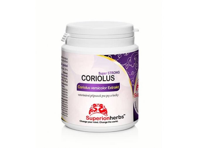 Coriolus versicolor Extrakt 50 % polysacharidů, 90 kapslí