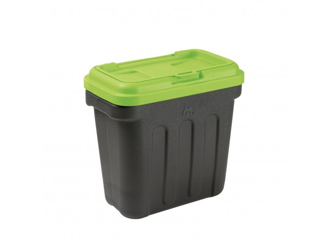 Maelson Box na granule pro 7,5 kg krmiva - černo-zelený - 41 x 25 x 33 cm