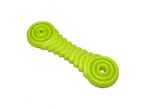 Gumová hračka pro psy Argi - typ 4 - zelená - 17 x 5 cm