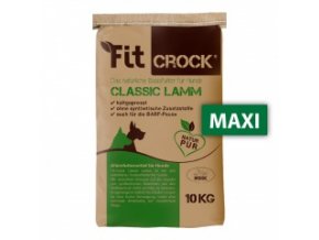 Fit-Crock Classic Jehněčí - granule lisované za studena - MAXI 10 kg
