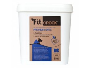 Lisované granule Fit-Crock Premium Kachní - MIDI 3 kg