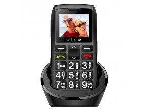 novy mobilni telefon pro nedoslychave a seniory v cestine