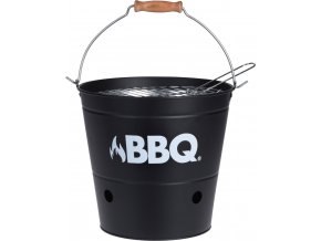 BBQ gril kyblík - černý