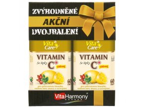 Vitamin C+ akční dvojbalení (60+60 tbl.)