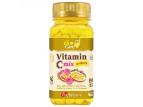 Vitamin C MIX (350 žvýk. tbl.) Eko
