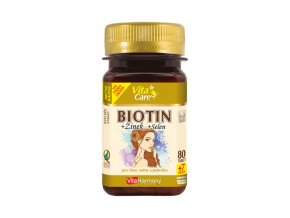 Biotin + Zinek + Selen (80 tbl.)