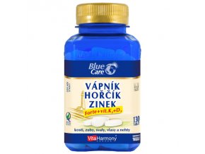 Vápník & Hořčík & Zinek Forte + vit. K2 + vit. D3 (130 tbl.)