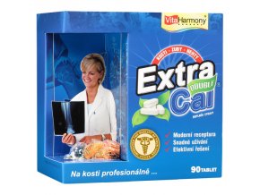 ExtraCal® Double (90 tbl.) + BodiHeat® - hřejivá náplast za 1 Kč