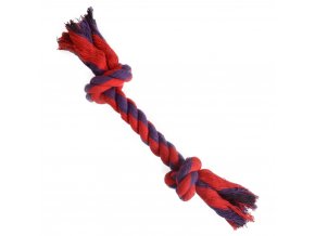Provazová hračka - lano s uzly - barevné