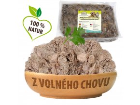 Dršťky jehněčí zelené neprané pro psy a kočky 500 g