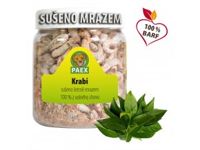 Krabi, mrazem sušení 60 g