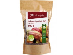 Kakaové boby BIO drcené nepražené 500g