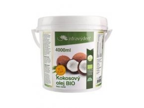 Kokosový olej BIO 4000ml bez vůně