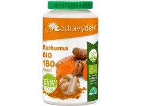 Kurkuma BIO 180 kapslí