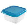 Dóza na potraviny Blue box 1,25l - čtvercová