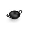 Litinový wok 16 cm - černý