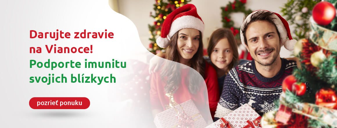 Darujte zdravie na Vianoce zdravie-shop.sk