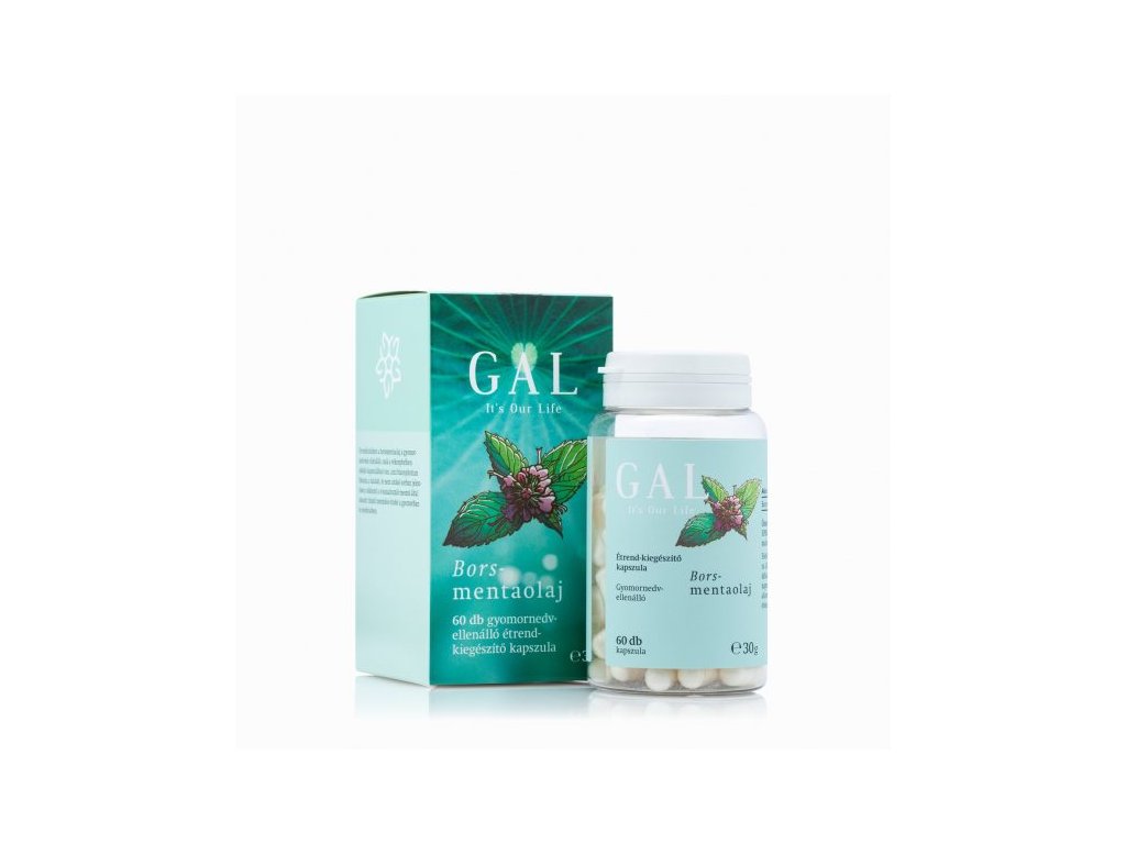 GAL Mätový olej 100 mg, 60 kapsúl 30g