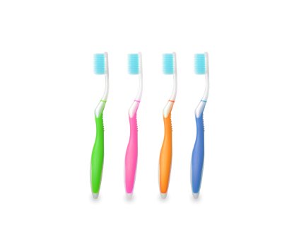 Zubná kefka CHARCOAL s aktívnym uhlím a bieliacím účinkom.