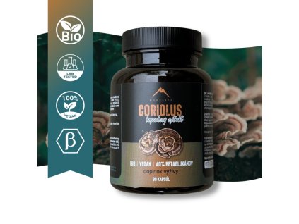 Coriolus Hrotlife 90 kapsúl VEGAN